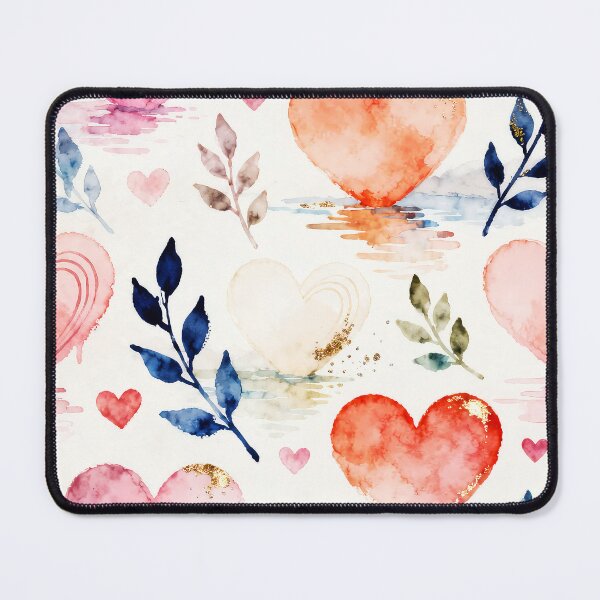 Item preview, Valentines Day Hearts Pattern designed and sold by soulfulpalette.