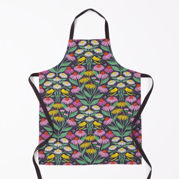 Item preview, Goldfinch among the wildflowers designed and sold by Jennifer Ladd.