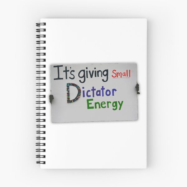 Item preview, Está dando una señal de protesta energética al pequeño dictador designed and sold by aadventures.