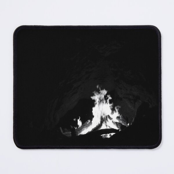 Item preview, Campfire in Dark Cave | Moody Bonfire Photography designed and sold by EllDAV777.
