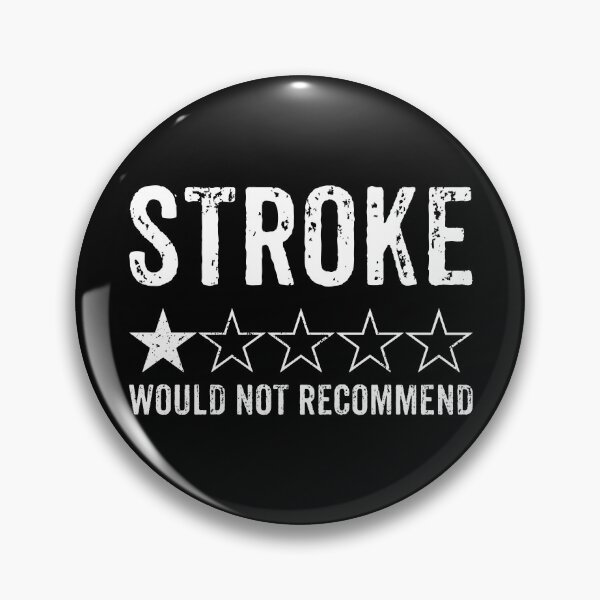 Item preview, Stroke. One Star, The Worst, Would Not Recommend - Funny Stroke Survivor Awareness Month designed and sold by miftareihanny.