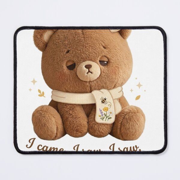 Item preview, Sleepy Kawaii Bear - I Came, I Saw, I Decided To Go Back To Sleep designed and sold by Stickivo.