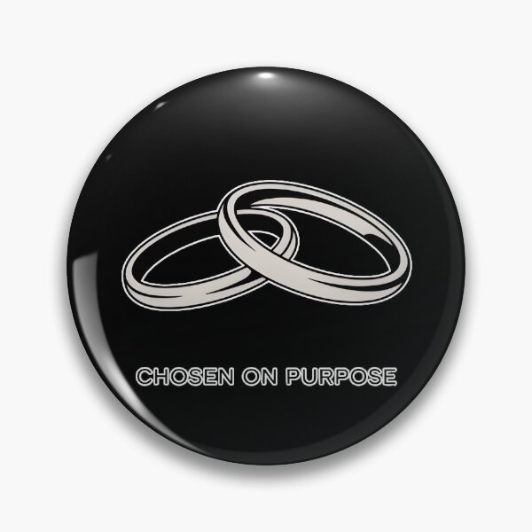 Item preview, Chosen On Purpose Minimal Wedding Shirt Relationship Love Aesthetic Design designed and sold by ImaginedSpace7.