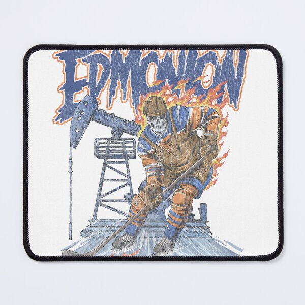 Aperçu de l'œuvre Hockey à Edmonton créée et vendue par Ken Andres.