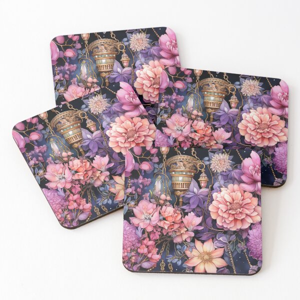 Item preview, Flowers watercolor vector seamless pattern designed and sold by Leylita Design.
