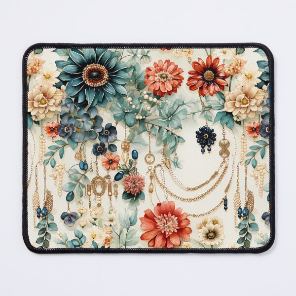 Item preview, Flowers watercolor vector seamless pattern designed and sold by Leylita Design.