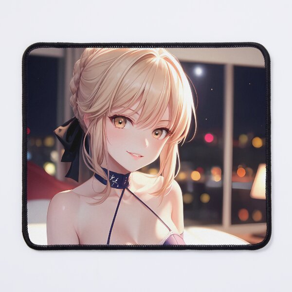 Item preview, Saber Alter Fate Stay Night Midnight Bedroom Elegance designed and sold by SuperTeamCanada.