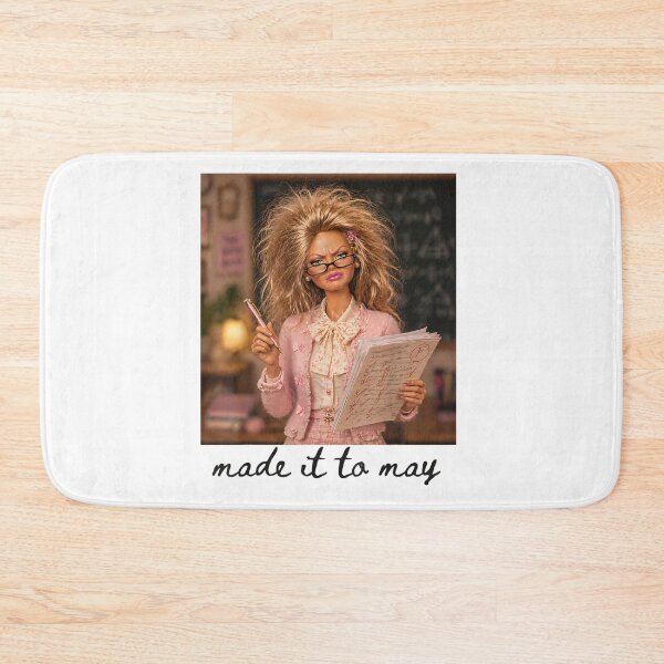 Item preview, Funny Made It to May Teacher Student Last Day of School Meme designed and sold by ZalcArtStore.
