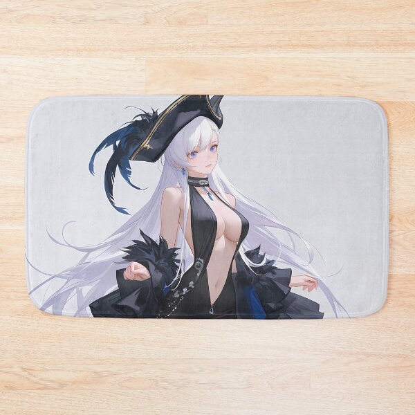 Item preview, Belfast Azur Lane Midnight Feathered Elegance with White Hair designed and sold by SuperTeamCanada.