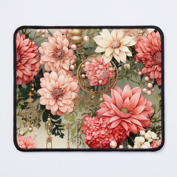 Item preview, Flowers watercolor vector seamless pattern designed and sold by Leylita Design.