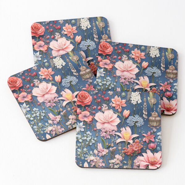 Item preview, Flowers watercolor vector seamless pattern designed and sold by Leylita Design.