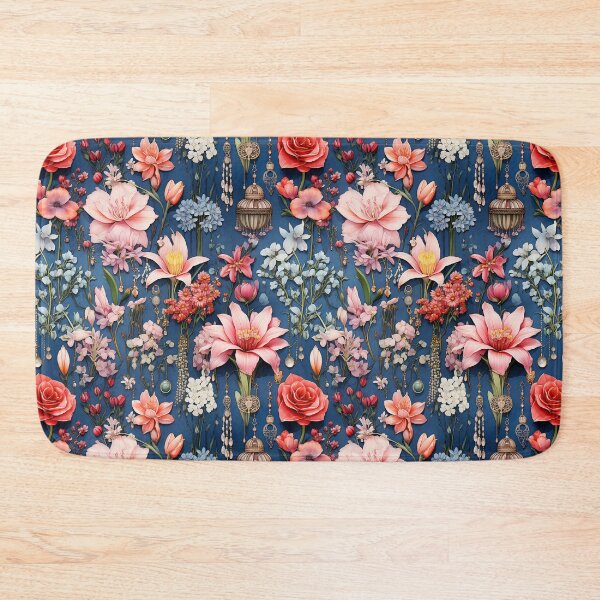 Item preview, Flowers watercolor vector seamless pattern designed and sold by Leylita Design.