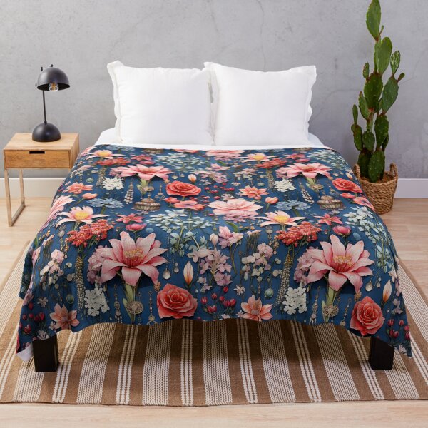 Item preview, Flowers watercolor vector seamless pattern designed and sold by Leylita Design.