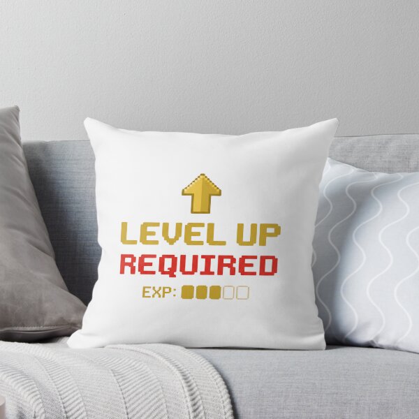 Item preview, Level Up Required - Funny Retro Gaming Self Growth 8-Bit Pixel Quote designed and sold by NOCTIX5180.