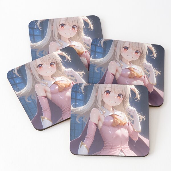 Item preview, Illyasviel von Einzbern Fate Stay Night Moonlit Pink Magic designed and sold by SuperTeamCanada.