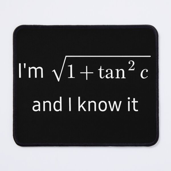 Item preview, Math Humor shirt for smart people - I'm sexy and I know it designed and sold by The Funky Sprunki.