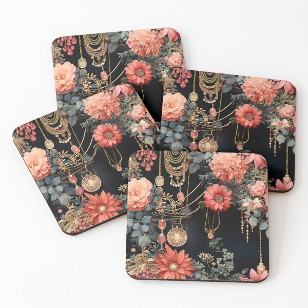 Item preview, Flowers watercolor vector seamless pattern designed and sold by Leylita Design.