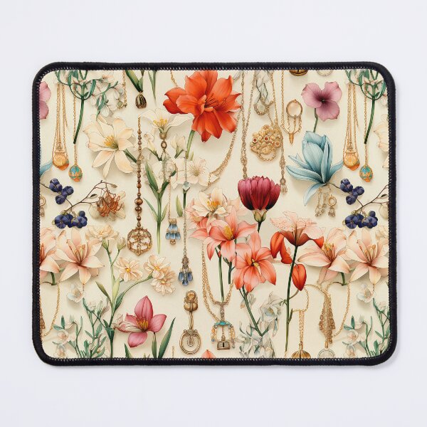 Item preview, Flowers watercolor vector seamless pattern designed and sold by Leylita Design.