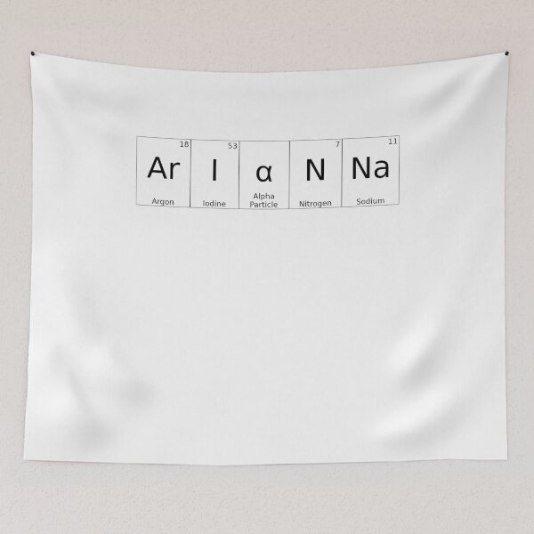 Item preview, ARIANNA - ✨ ELEMENTS & PARTICLES NAME SERIES ✨- for lighter background designed and sold by WheelieGdArt.