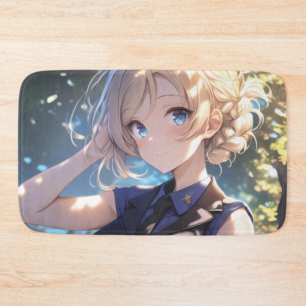 Item preview, Darjeeling Girls Und Panzer Braided Hair Blue Eyes Dappled Light designed and sold by SuperTeamCanada.