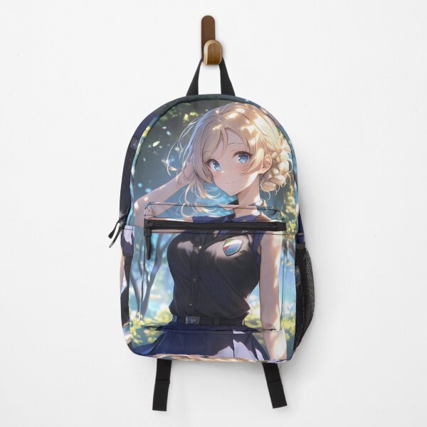 Item preview, Darjeeling Girls Und Panzer Braided Hair Blue Eyes Dappled Light designed and sold by SuperTeamCanada.