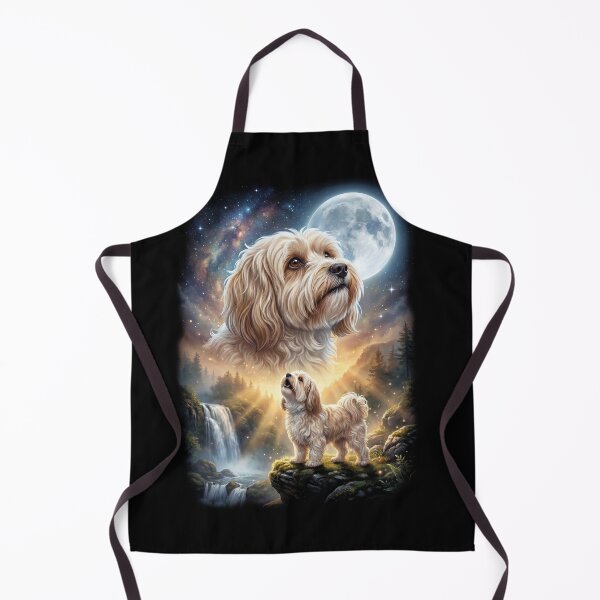 Item preview, Havanese Howling Moon Art Dog Lover designed and sold by DoodleTortle.