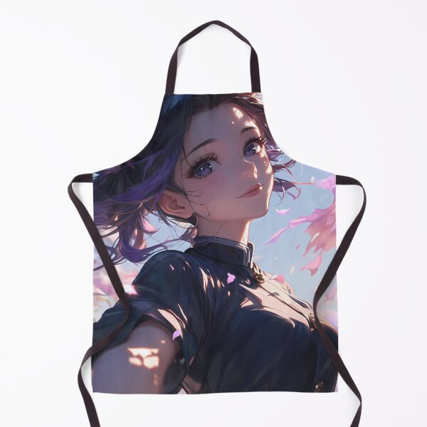 Item preview, Kanao Tsuyuri Demon Slayer Butterfly Sakura Petals Pastel Spring designed and sold by SuperTeamCanada.