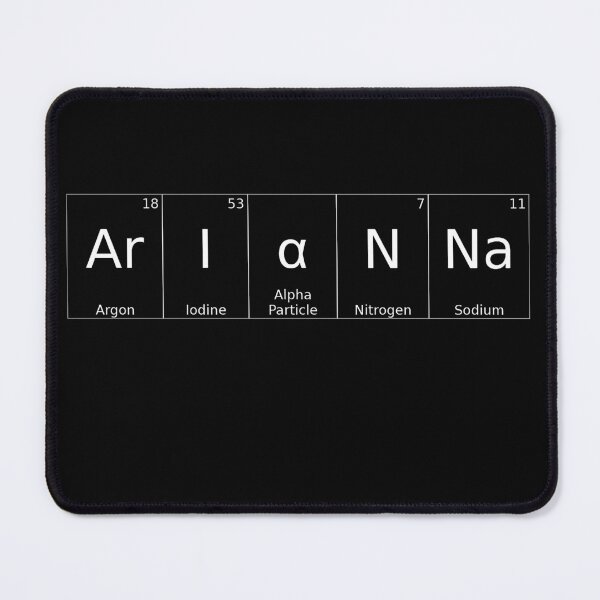 Item preview, ARIANNA - ✨ ELEMENTS & PARTICLES NAME SERIES ✨- for darker background designed and sold by WheelieGdArt.