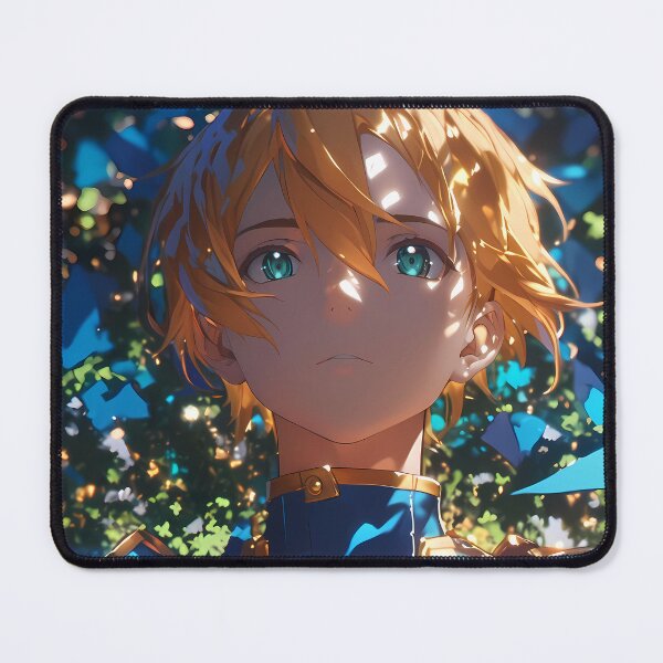 Item preview, Eugeo Sword Art Online Blue Uniform Armor Forest Light Resolve designed and sold by SuperTeamCanada.
