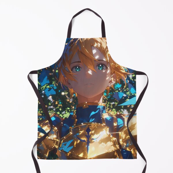 Item preview, Eugeo Sword Art Online Blue Uniform Armor Forest Light Resolve designed and sold by SuperTeamCanada.