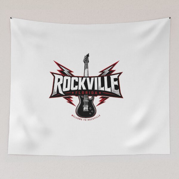 Item preview, Rockville Festival Florida | Grunge Electric Guitar Lightning Design designed and sold by Combat Skies.