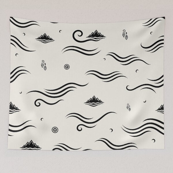 Item preview, Jab Inepata: inner calm and waves of liberation designed and sold by OlmoconPeras.