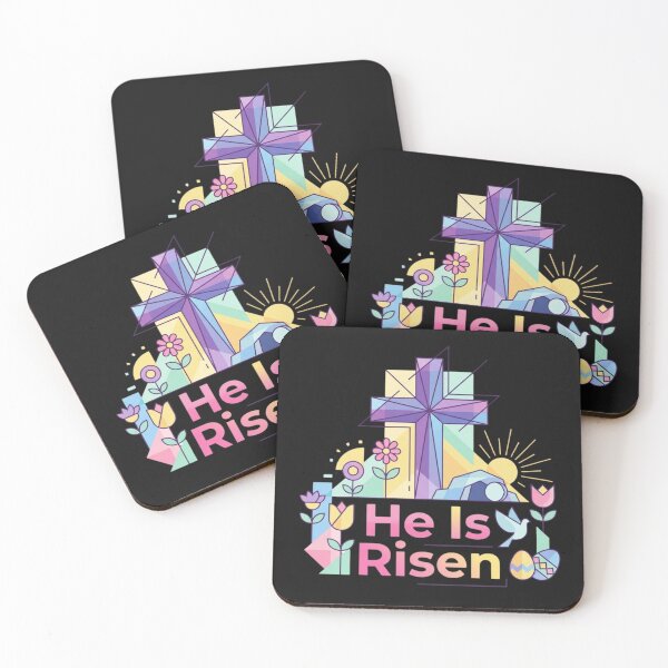 Item preview, He Is Risen Geometric Spring Christian Celebration Design designed and sold by hangoxinhxan.