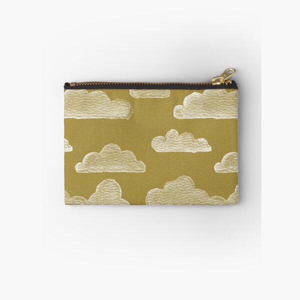 Item preview, Dreamtime Clouds Watercolor Pattern - Ochre + Snow designed and sold by Irene Estelle.