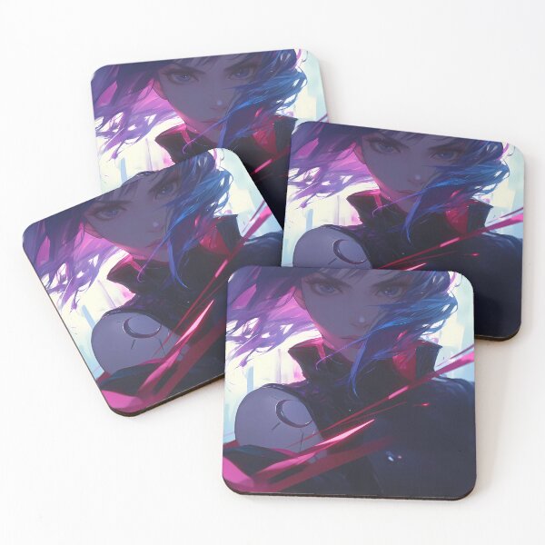 Item preview, Motoko Kusanagi Ghost In The Shell Neon Cyberpunk Shadow Motion designed and sold by SuperTeamCanada.