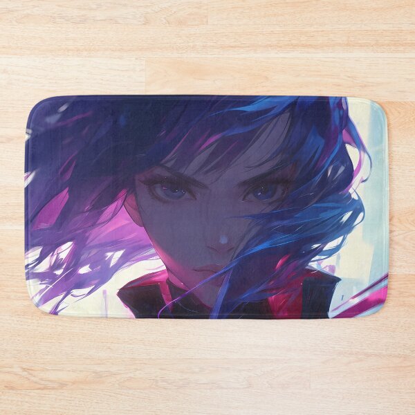 Item preview, Motoko Kusanagi Ghost In The Shell Neon Cyberpunk Shadow Motion designed and sold by SuperTeamCanada.