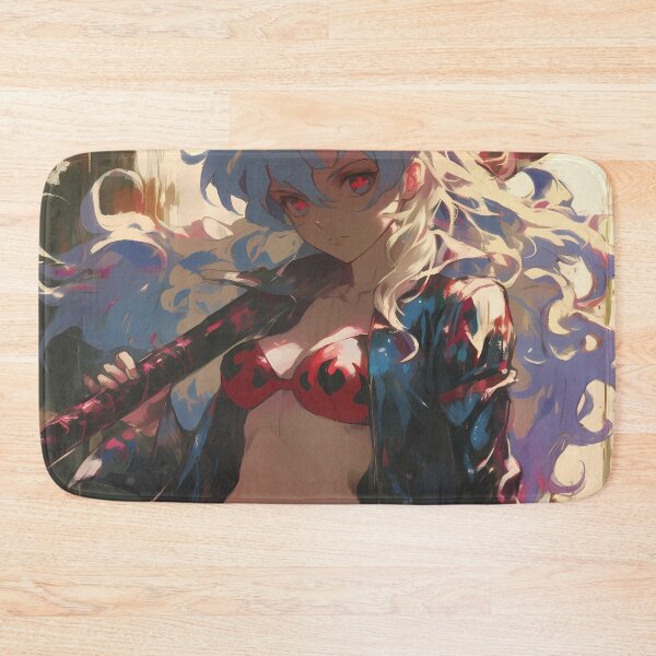 Item preview, Nia Teppelin Gurren Lagann Silver Hair Rebel Street Style Bold Stance designed and sold by SuperTeamCanada.