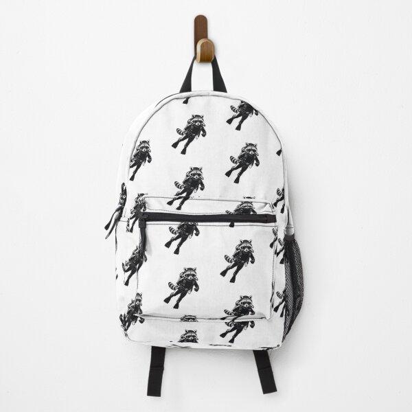 Item preview, Diving Raccoon designed and sold by Animals Doing Stuff.