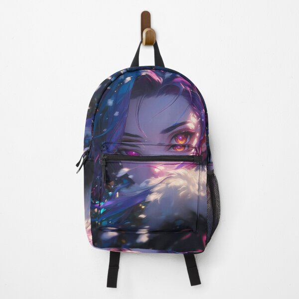 Item preview, Schwi Dola No Game No Life Winter Snow Heterochromia Closeup designed and sold by SuperTeamCanada.