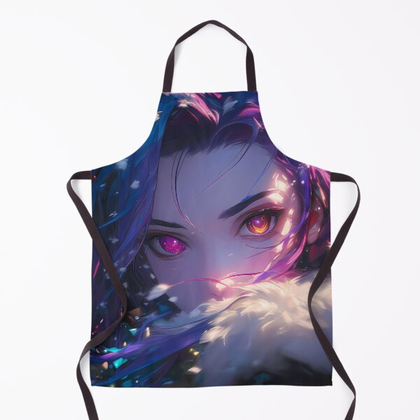 Item preview, Schwi Dola No Game No Life Winter Snow Heterochromia Closeup designed and sold by SuperTeamCanada.