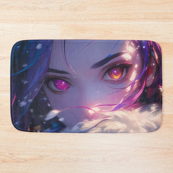 Item preview, Schwi Dola No Game No Life Winter Snow Heterochromia Closeup designed and sold by SuperTeamCanada.