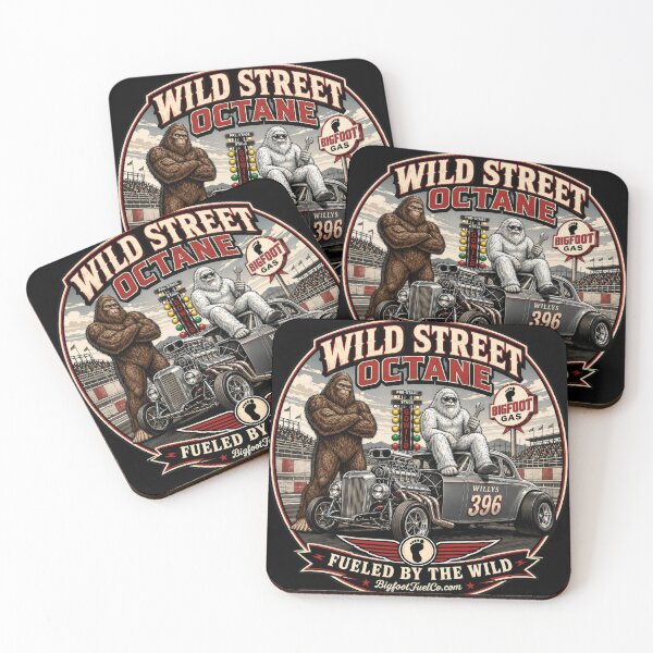 Item preview, Wild Street Octane – Bigfoot & Yeti Drag Strip Willys Gasser designed and sold by Bigfoot Fuel Co.