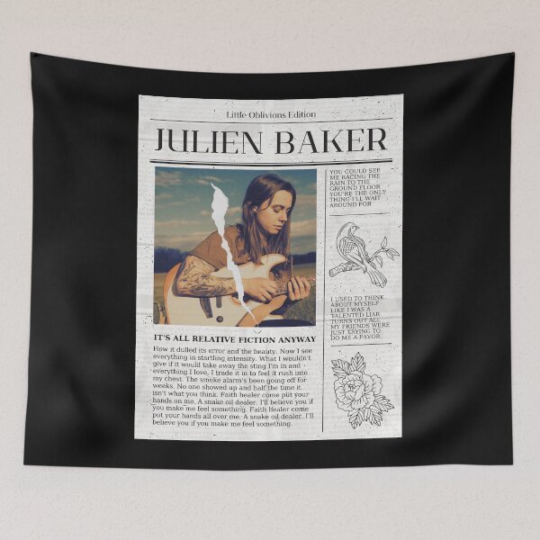 Item preview, Julien Baker Newspaper designed and sold by tamaraqframona.