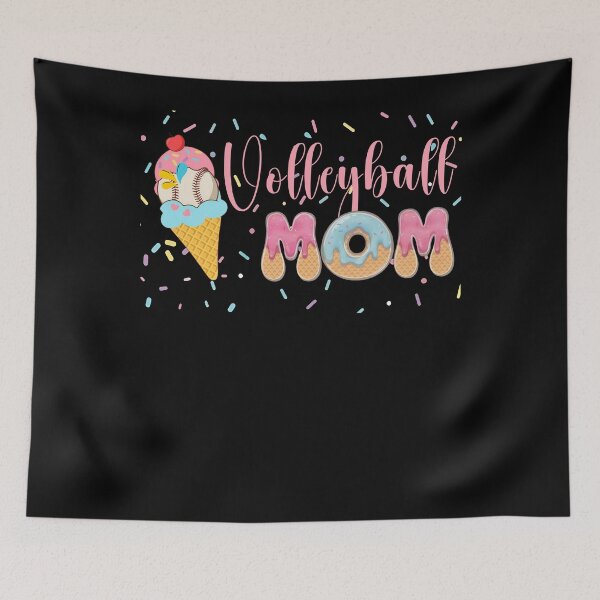 Item preview, Volleyball Mom Ice Cream Cute Design designed and sold by LarryMBrown.