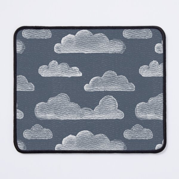 Item preview, Dreamtime Clouds Watercolor Pattern - Dusk + Snow designed and sold by Irene Estelle.