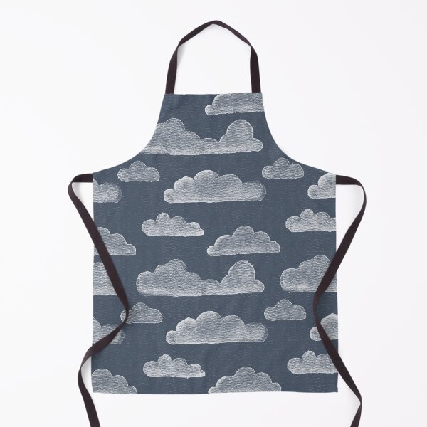 Item preview, Dreamtime Clouds Watercolor Pattern - Dusk + Snow designed and sold by Irene Estelle.
