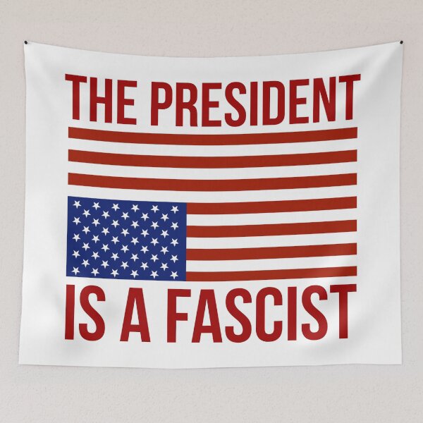 Item preview, The president is a fascist. designed and sold by Rachel the Artist .