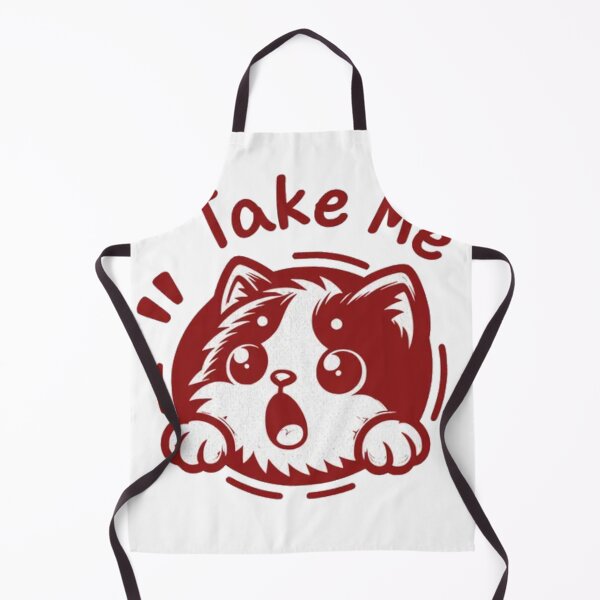 Item preview, Take Me Home Cat – Adorable Wide-Eyed Kawaii Kitten Art designed and sold by GenZFashion000.