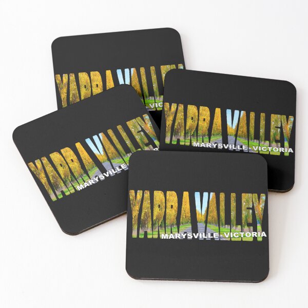 Item preview, YARRA VALLEY Marysville Victoria - Gould Memorial Drive in Autumn Poplars designed and sold by Adam Gormley.