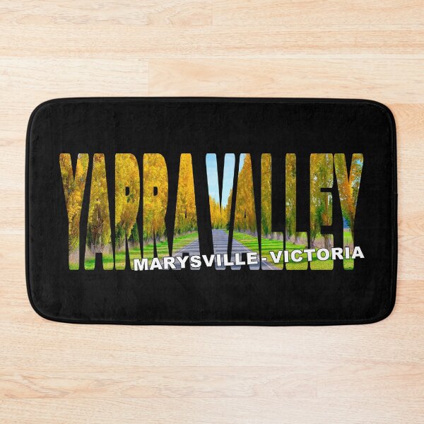Item preview, YARRA VALLEY Marysville Victoria - Gould Memorial Drive in Autumn Poplars designed and sold by Adam Gormley.